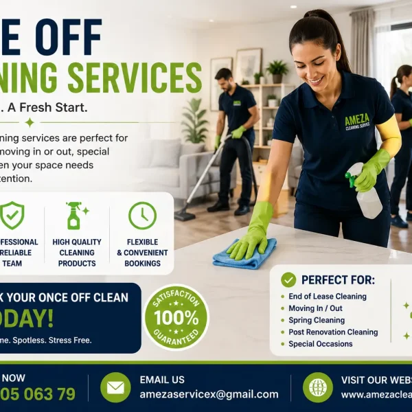once off cleaning services
